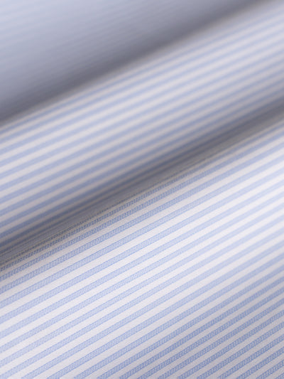 Azure Twill Stripe