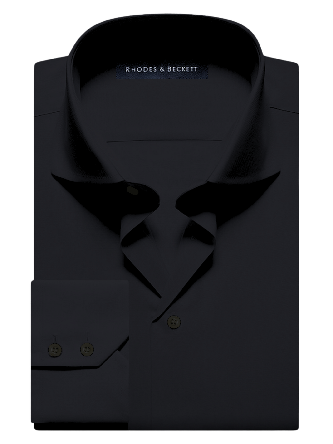 Black Poplin Stretch