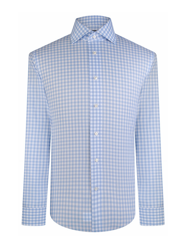 Blue Gingham Check