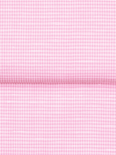 Linen Pink Mini Gingham