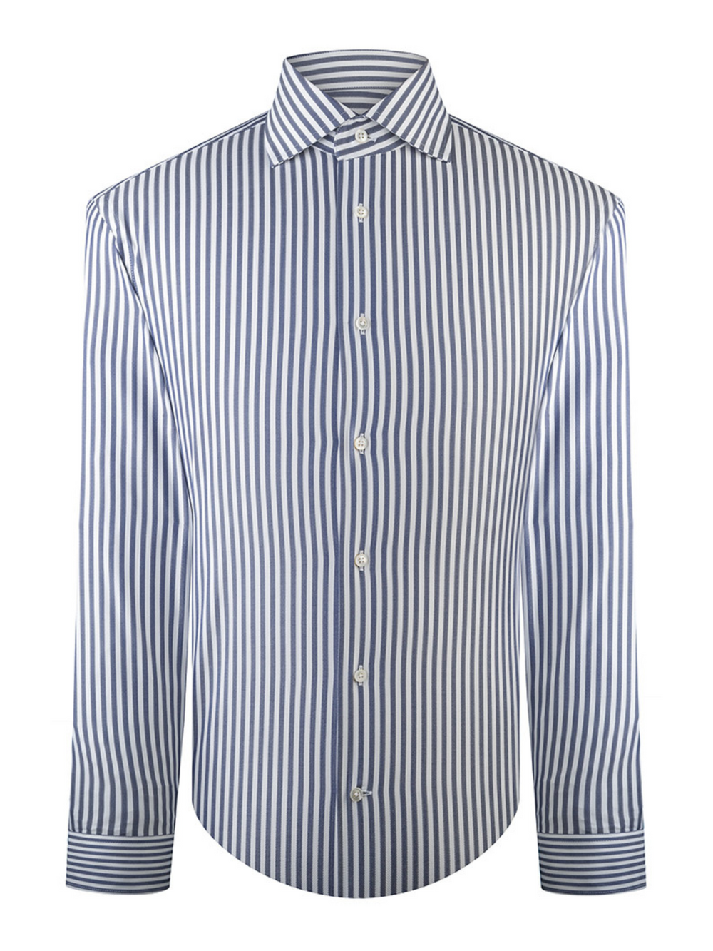 Navy Oxford Stripe