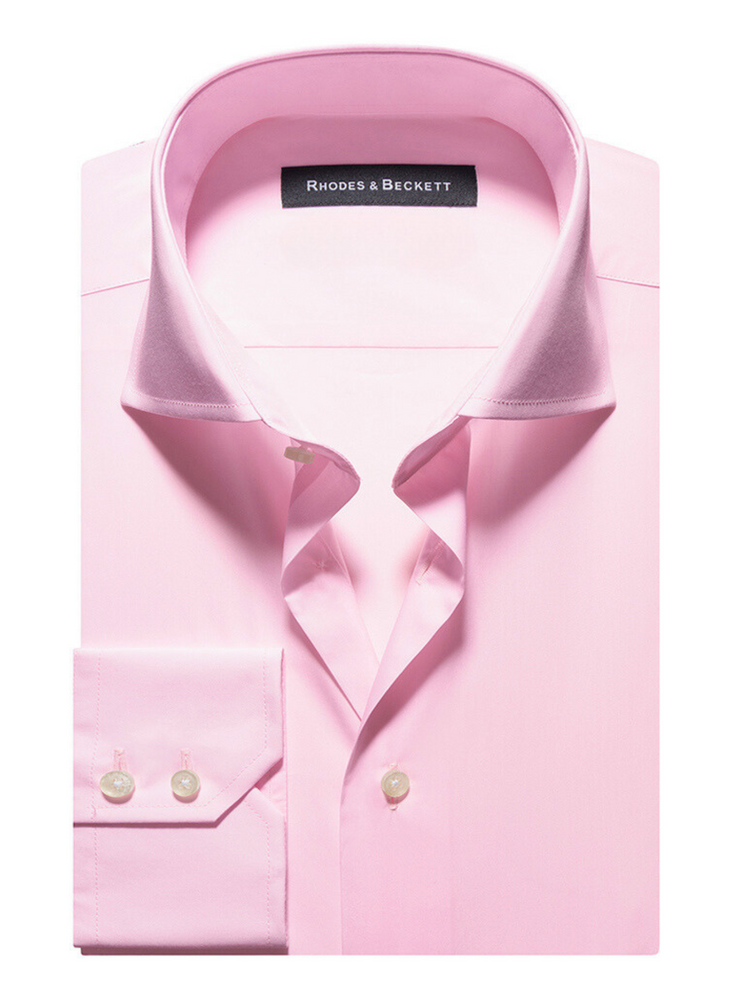 Pink Poplin Stretch