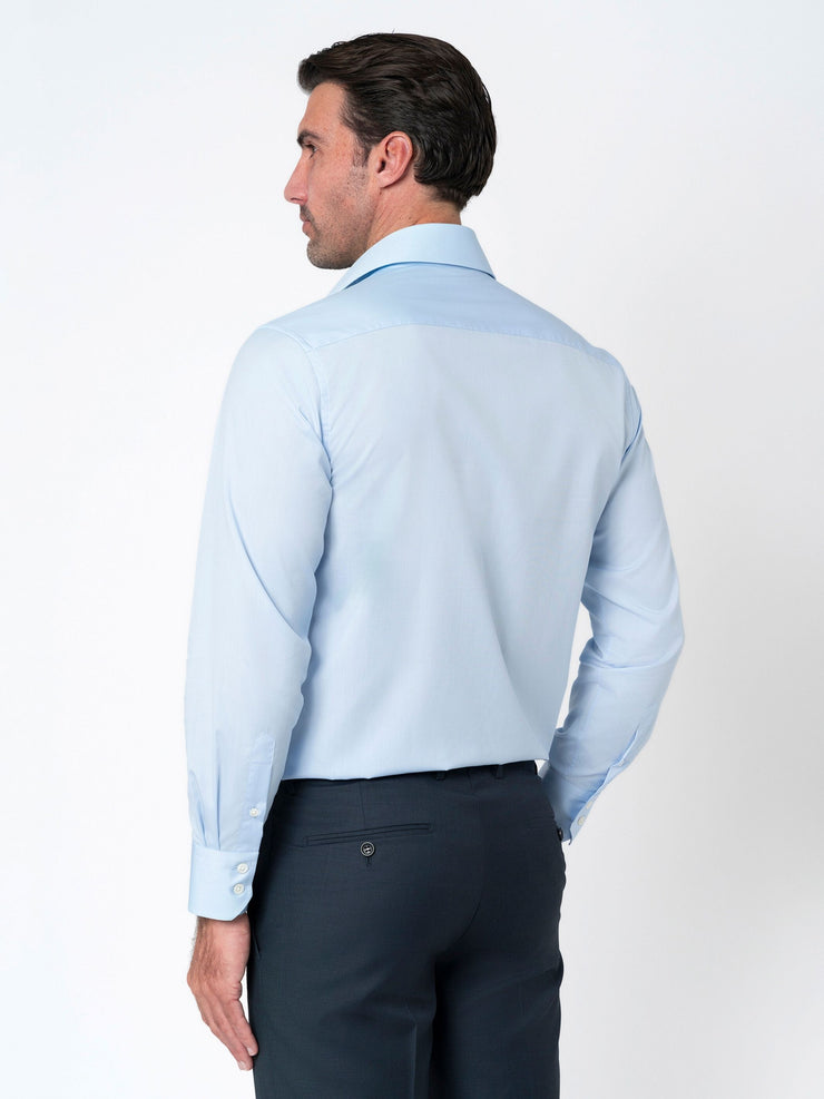 Blue Classic Poplin