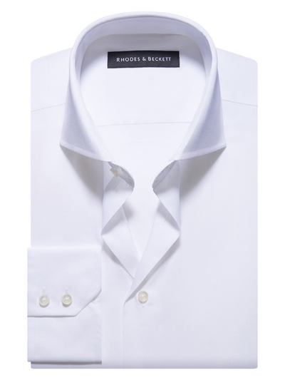 White Poplin Stretch