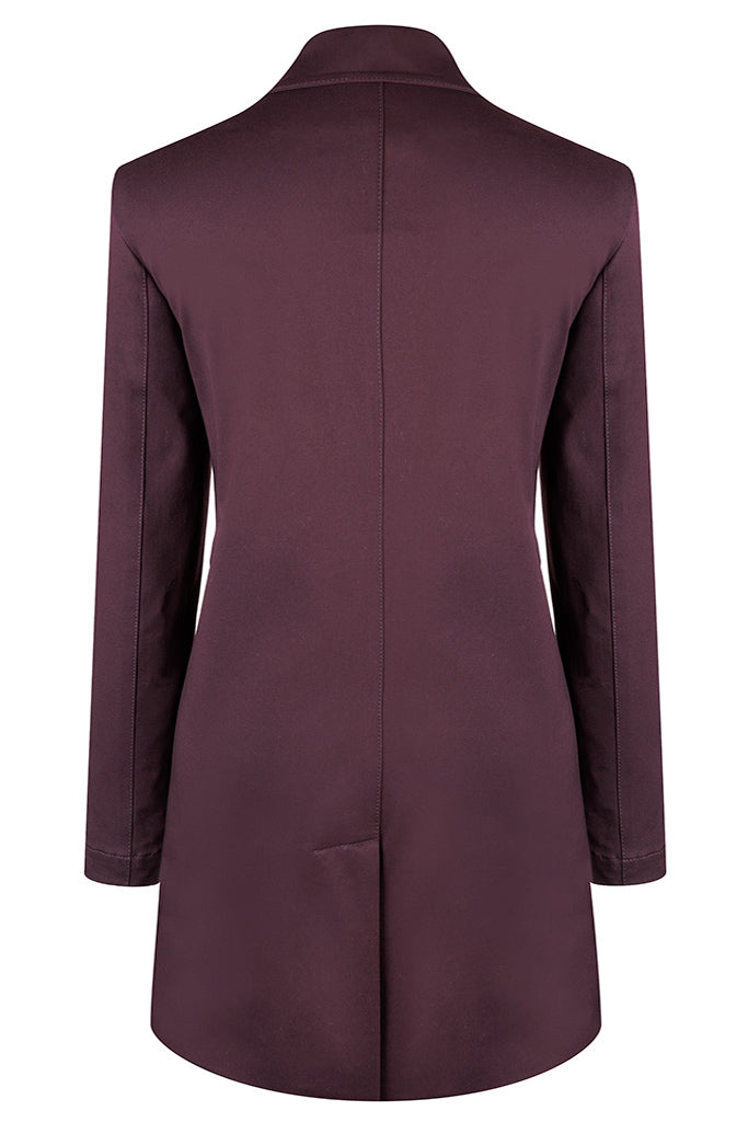 Burgundy Mia Coat